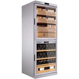 Raching fj-w36b combinación de humidor y enfriador de puros y vino