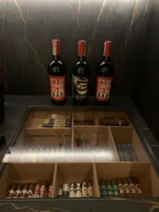 cajón humidor a medida para puros y vino