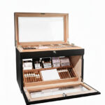 Adorini Portico Deluxe Negro — Humidor (400 puros)